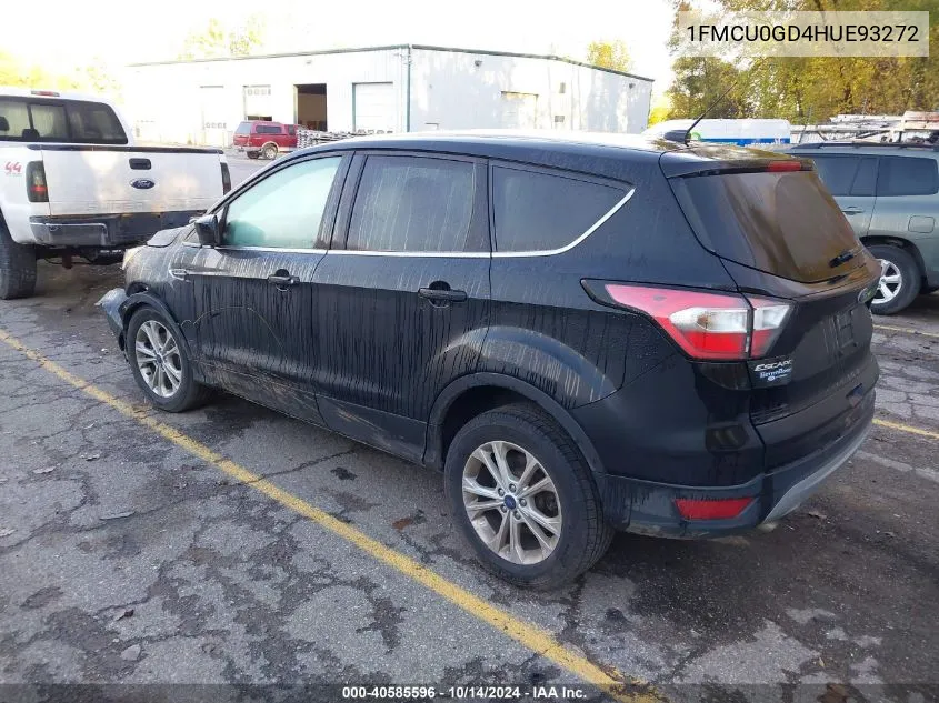 2017 Ford Escape Se VIN: 1FMCU0GD4HUE93272 Lot: 40585596