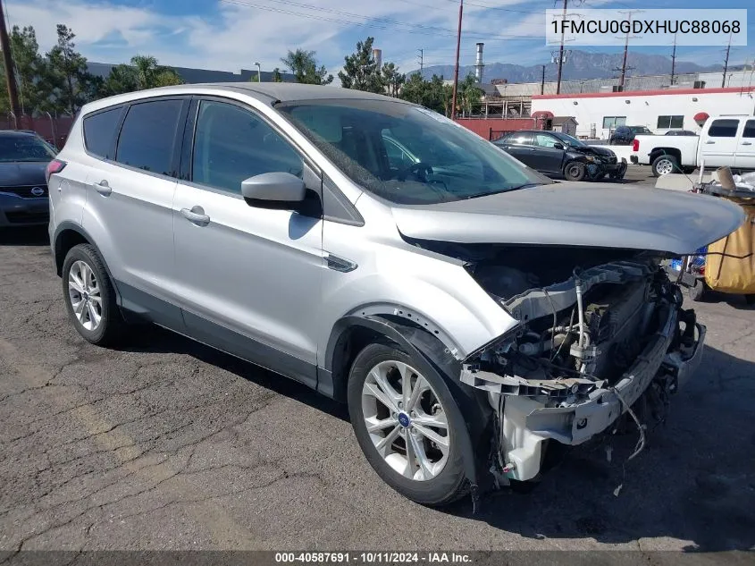 2017 Ford Escape Se VIN: 1FMCU0GDXHUC88068 Lot: 40587691