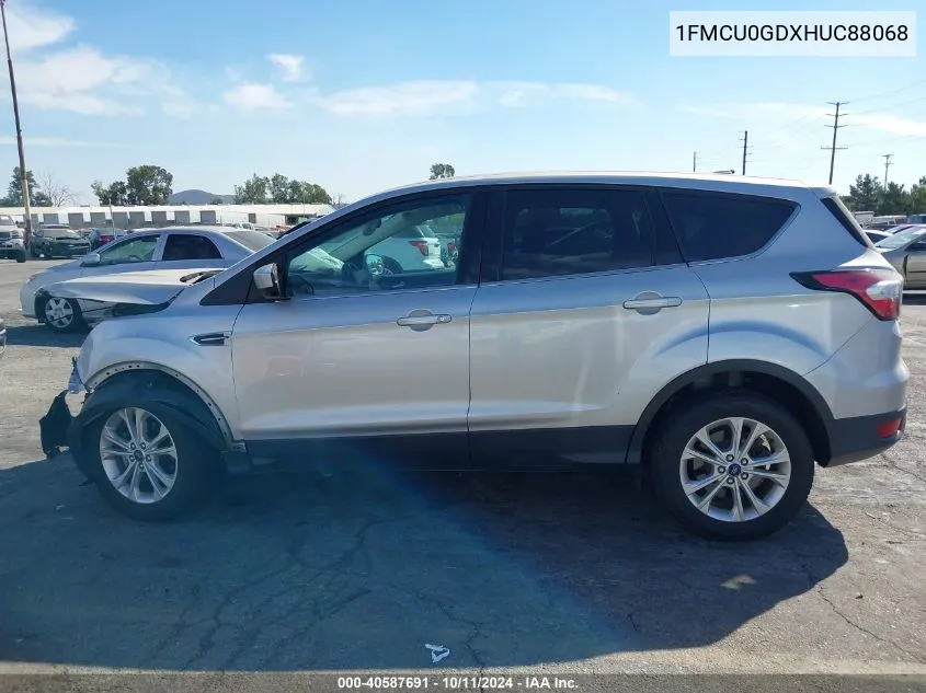 2017 Ford Escape Se VIN: 1FMCU0GDXHUC88068 Lot: 40587691