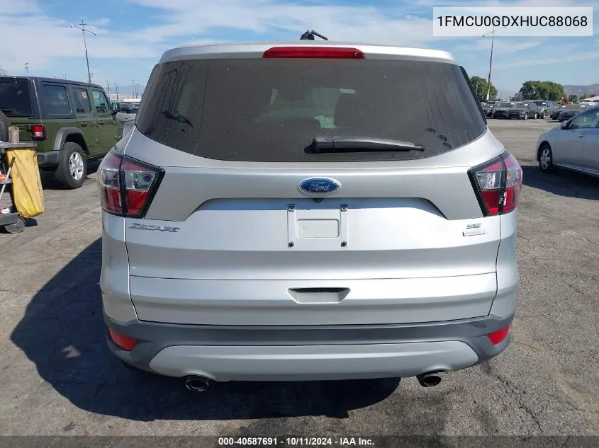 2017 Ford Escape Se VIN: 1FMCU0GDXHUC88068 Lot: 40587691