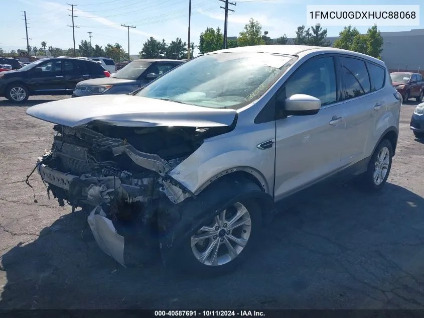 2017 Ford Escape Se VIN: 1FMCU0GDXHUC88068 Lot: 40587691