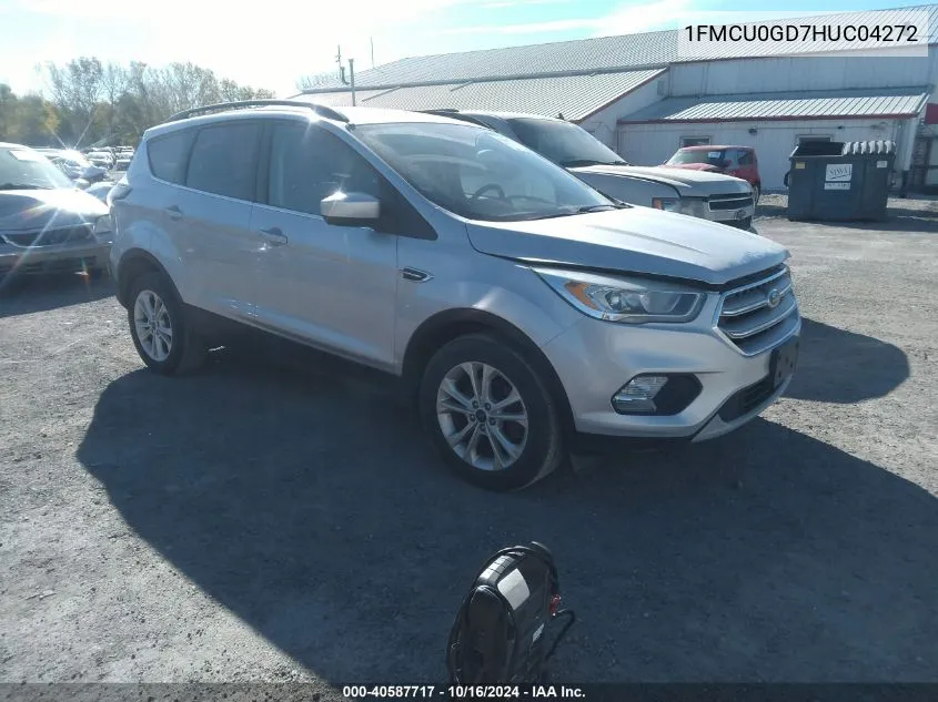 2017 Ford Escape Se VIN: 1FMCU0GD7HUC04272 Lot: 40587717