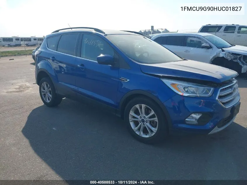 2017 Ford Escape Se VIN: 1FMCU9G90HUC01827 Lot: 40588533