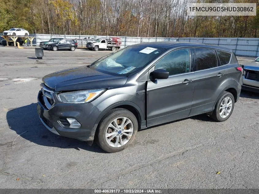 2017 Ford Escape Se VIN: 1FMCU9GD5HUD30862 Lot: 40639177