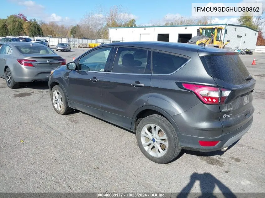 2017 Ford Escape Se VIN: 1FMCU9GD5HUD30862 Lot: 40639177