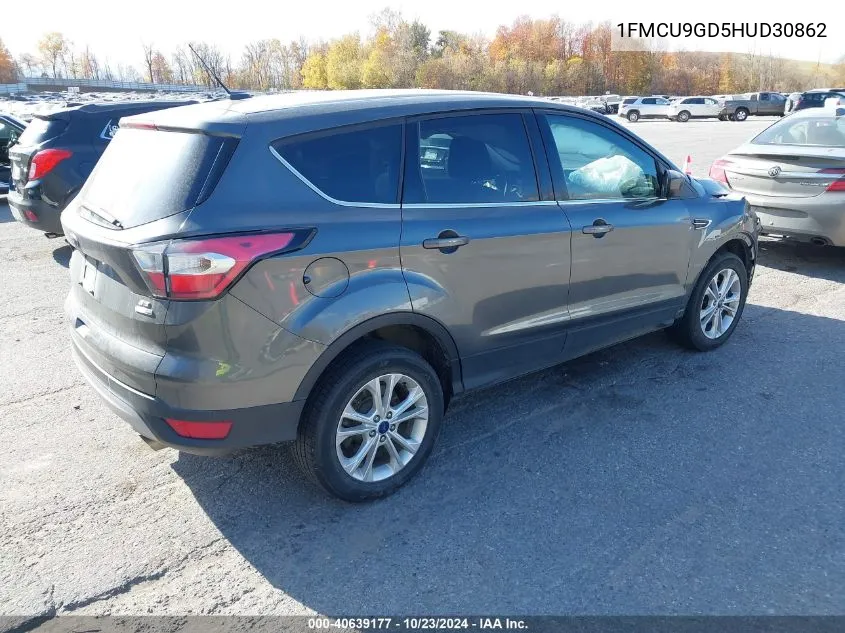 2017 Ford Escape Se VIN: 1FMCU9GD5HUD30862 Lot: 40639177