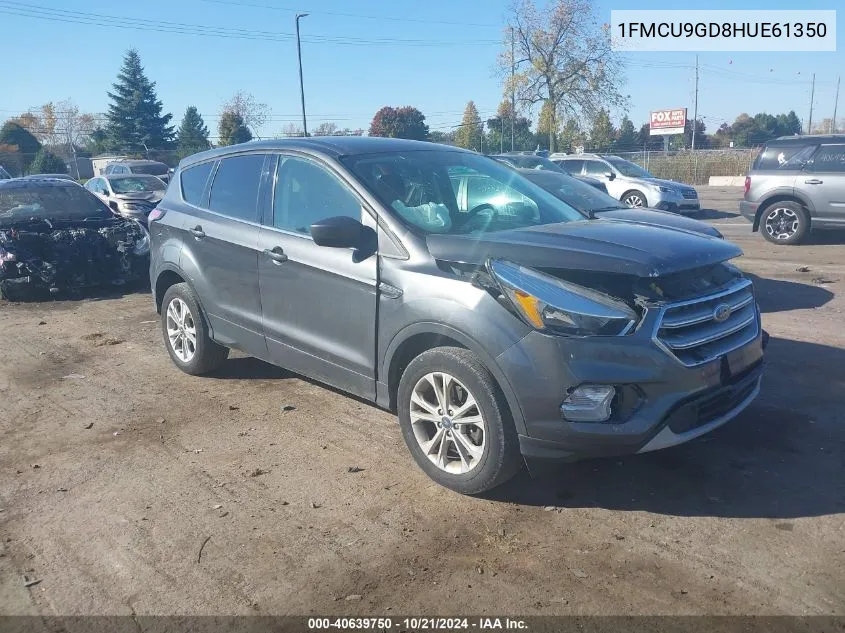 2017 Ford Escape Se VIN: 1FMCU9GD8HUE61350 Lot: 40639750