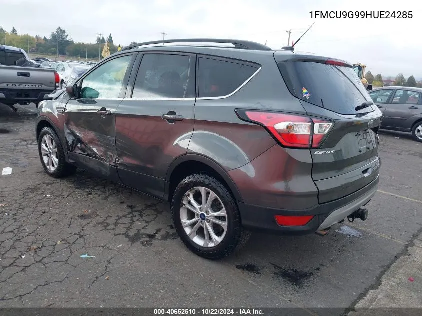 2017 Ford Escape Se VIN: 1FMCU9G99HUE24285 Lot: 40652510