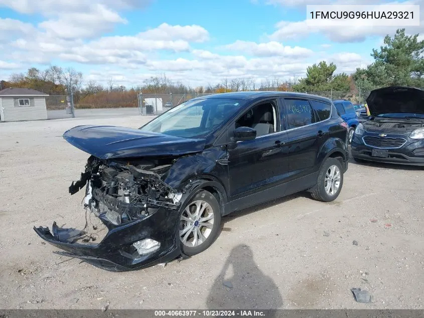 2017 Ford Escape Se VIN: 1FMCU9G96HUA29321 Lot: 40663977