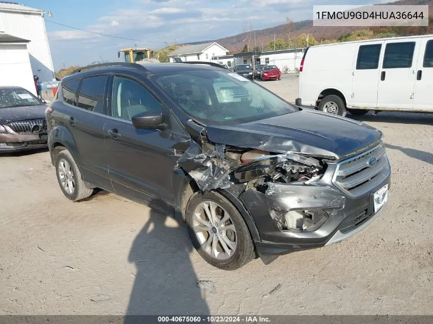 2017 Ford Escape Se VIN: 1FMCU9GD4HUA36644 Lot: 40675060