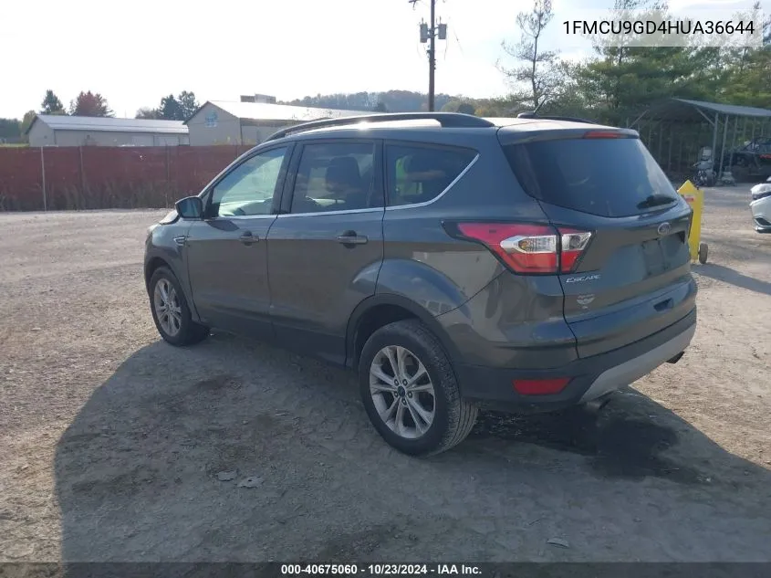 2017 Ford Escape Se VIN: 1FMCU9GD4HUA36644 Lot: 40675060