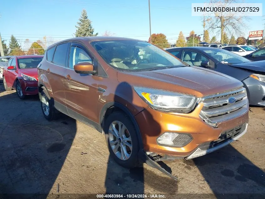 2017 Ford Escape Se VIN: 1FMCU0GD8HUD27529 Lot: 40683984