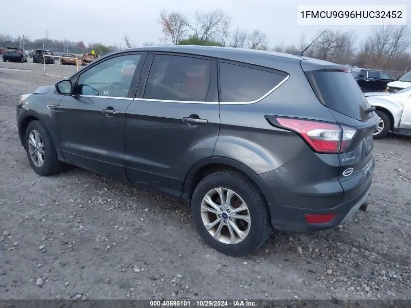 1FMCU9G96HUC32452 2017 Ford Escape Se