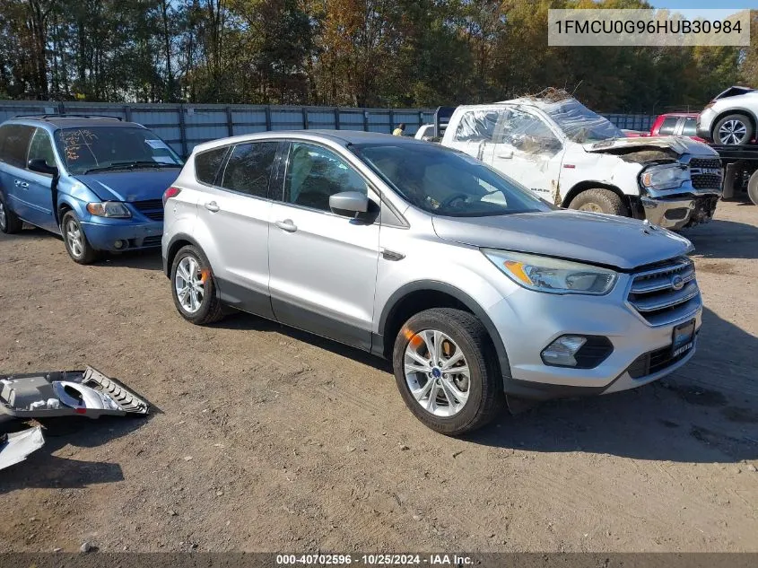 2017 Ford Escape Se VIN: 1FMCU0G96HUB30984 Lot: 40702596