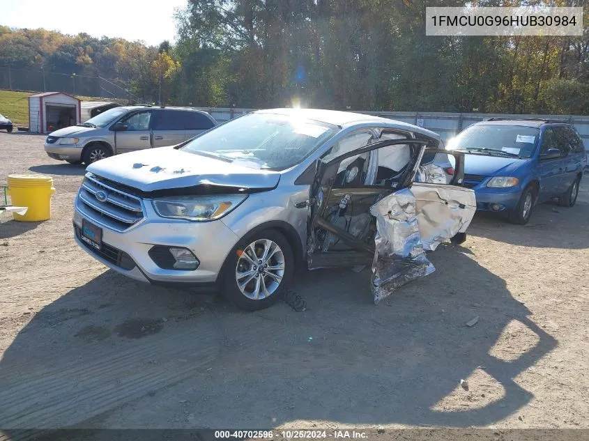 2017 Ford Escape Se VIN: 1FMCU0G96HUB30984 Lot: 40702596