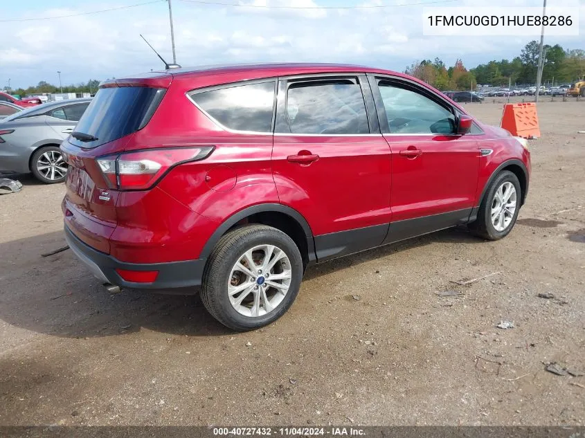 2017 Ford Escape Se VIN: 1FMCU0GD1HUE88286 Lot: 40727432