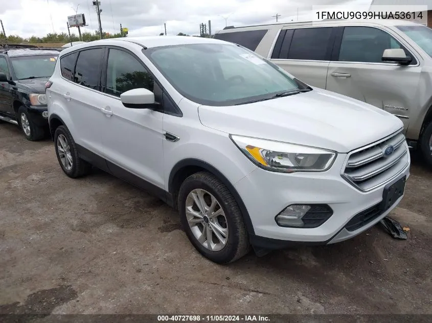 2017 Ford Escape Se VIN: 1FMCU9G99HUA53614 Lot: 40727698