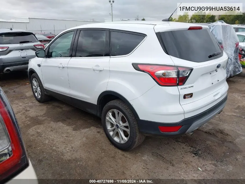 2017 Ford Escape Se VIN: 1FMCU9G99HUA53614 Lot: 40727698