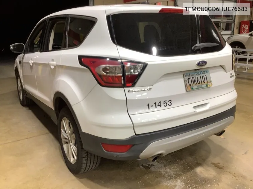 2017 Ford Escape Se VIN: 1FMCU0GD6HUE76683 Lot: 40730400