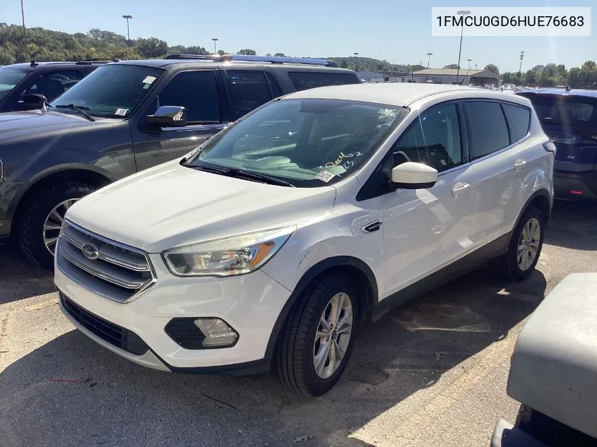 1FMCU0GD6HUE76683 2017 Ford Escape Se