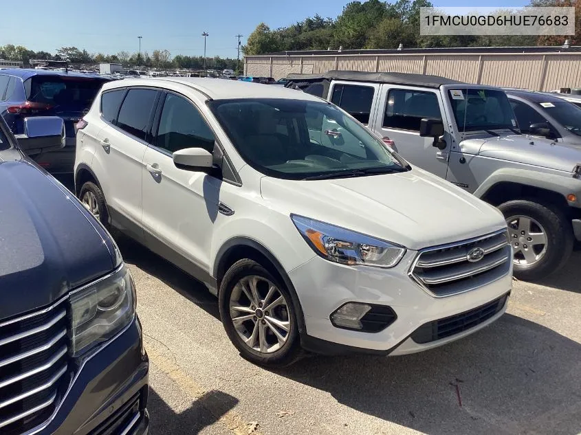 1FMCU0GD6HUE76683 2017 Ford Escape Se