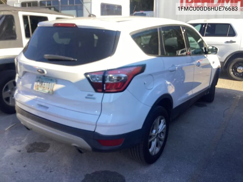 1FMCU0GD6HUE76683 2017 Ford Escape Se