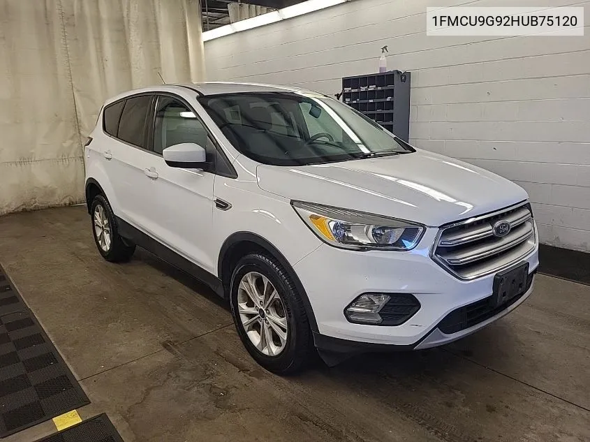 2017 Ford Escape Se VIN: 1FMCU9G92HUB75120 Lot: 40733544