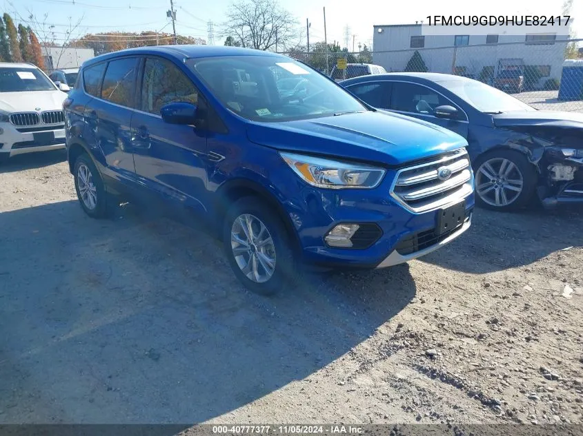 2017 Ford Escape Se VIN: 1FMCU9GD9HUE82417 Lot: 40777377