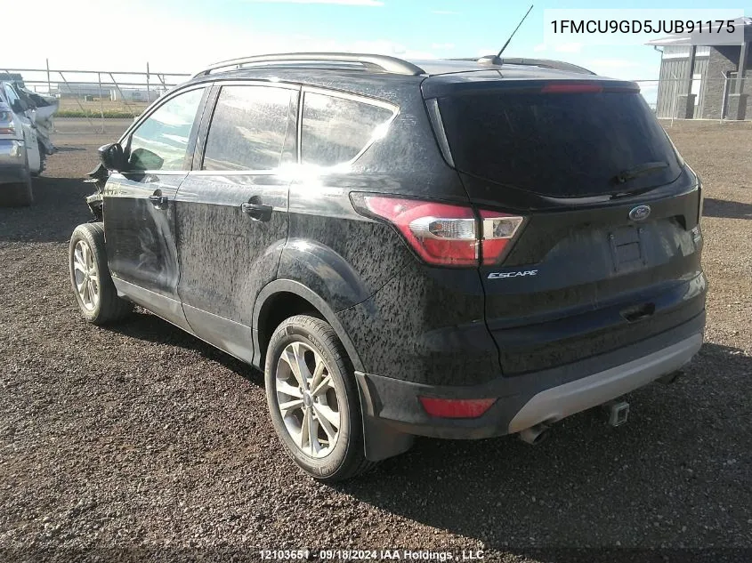 1FMCU9GD5JUB91175 2018 Ford Escape Se