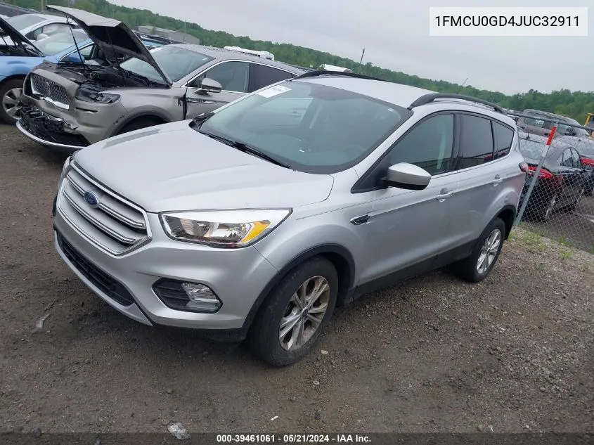 1FMCU0GD4JUC32911 2018 Ford Escape Se