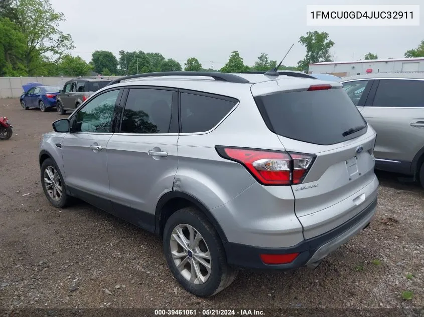 1FMCU0GD4JUC32911 2018 Ford Escape Se