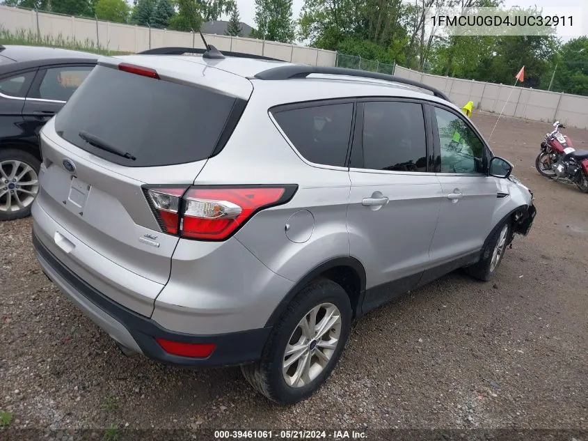 2018 Ford Escape Se VIN: 1FMCU0GD4JUC32911 Lot: 39461061