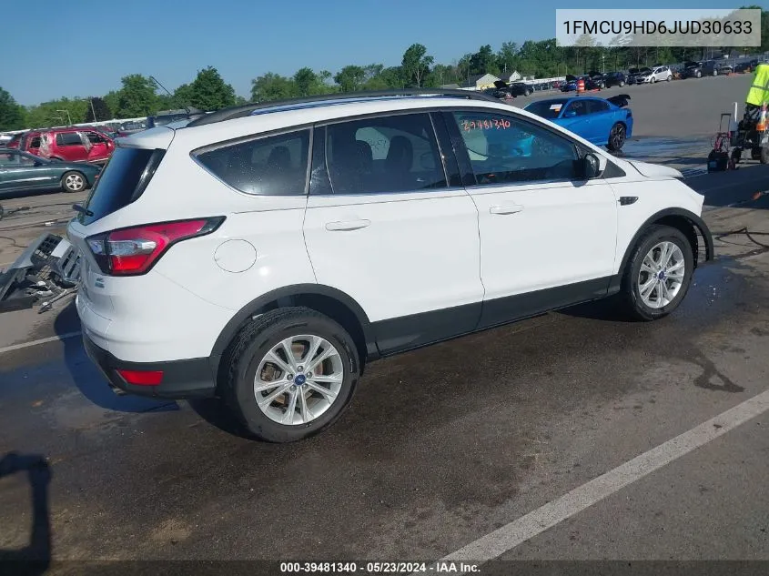 1FMCU9HD6JUD30633 2018 Ford Escape Sel