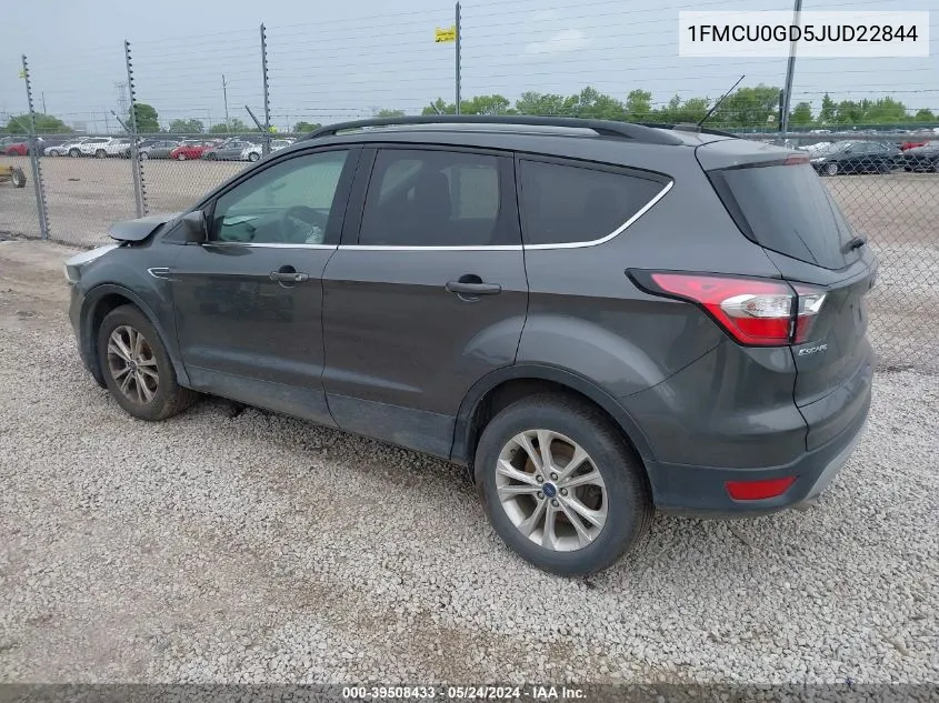 2018 Ford Escape Se VIN: 1FMCU0GD5JUD22844 Lot: 39508433