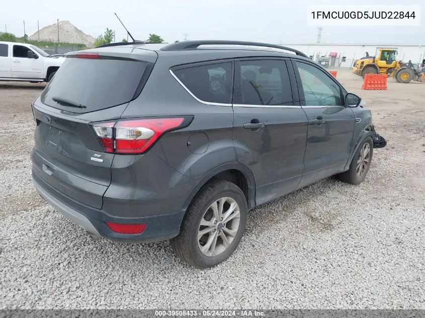 2018 Ford Escape Se VIN: 1FMCU0GD5JUD22844 Lot: 39508433