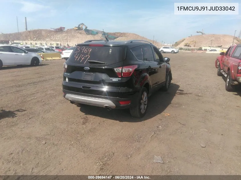 1FMCU9J91JUD33042 2018 Ford Escape Titanium