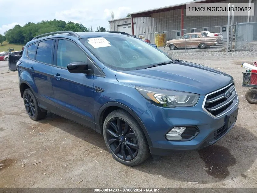 1FMCU9GD3JUB30682 2018 Ford Escape Se