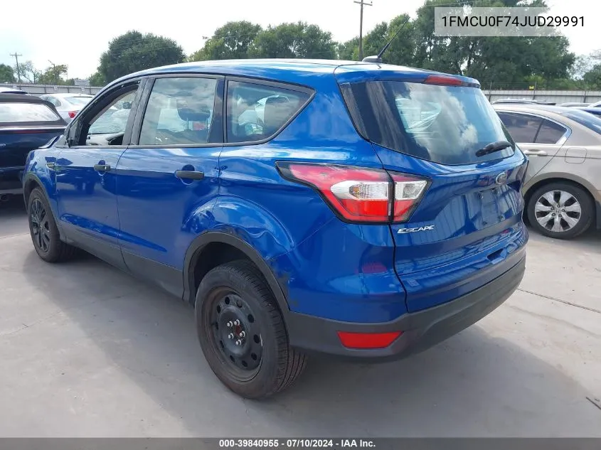 1FMCU0F74JUD29991 2018 Ford Escape S