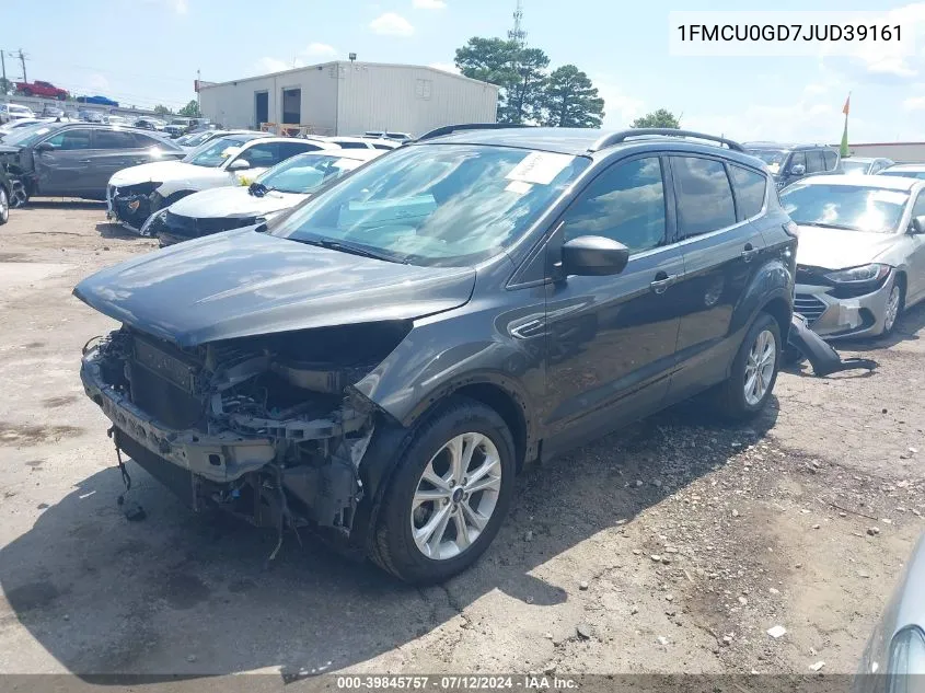 2018 Ford Escape Se VIN: 1FMCU0GD7JUD39161 Lot: 39845757