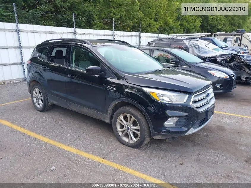 1FMCU9GD1JUC29310 2018 Ford Escape Se