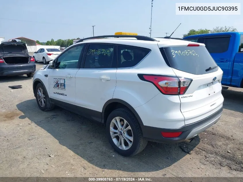 1FMCU0GD5JUC90395 2018 Ford Escape Se