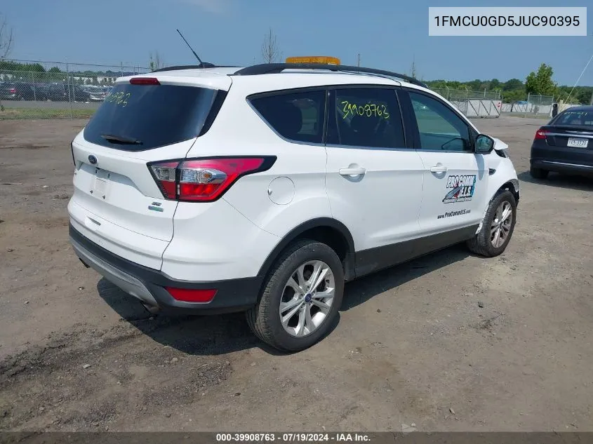 2018 Ford Escape Se VIN: 1FMCU0GD5JUC90395 Lot: 39908763