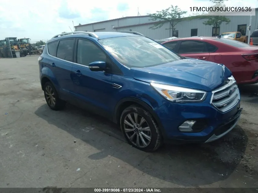 1FMCU0J90JUC69636 2018 Ford Escape Titanium