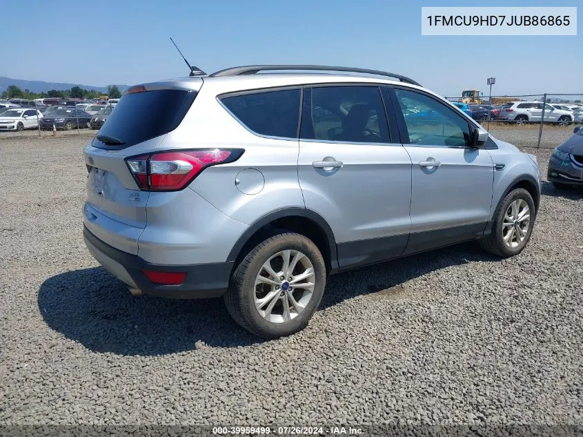 1FMCU9HD7JUB86865 2018 Ford Escape Sel