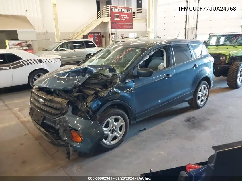 1FMCU0F77JUA24968 2018 Ford Escape S