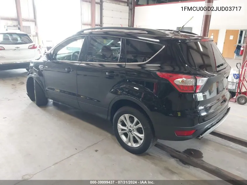 1FMCU0GD2JUD03717 2018 Ford Escape Se