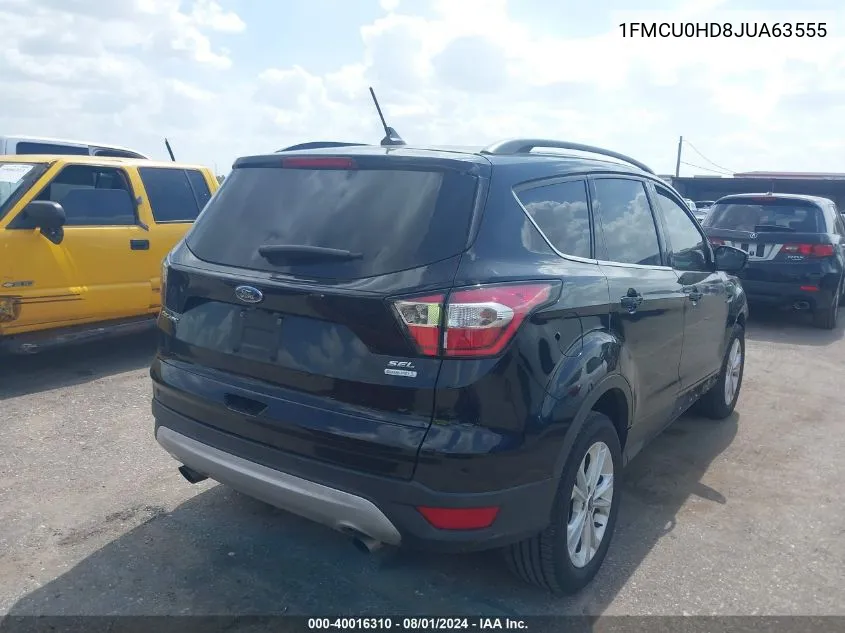 1FMCU0HD8JUA63555 2018 Ford Escape Sel