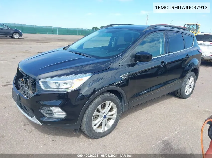 1FMCU9HD7JUC37913 2018 Ford Escape Sel