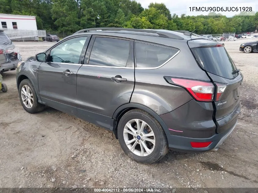 1FMCU9GD6JUC61928 2018 Ford Escape Se