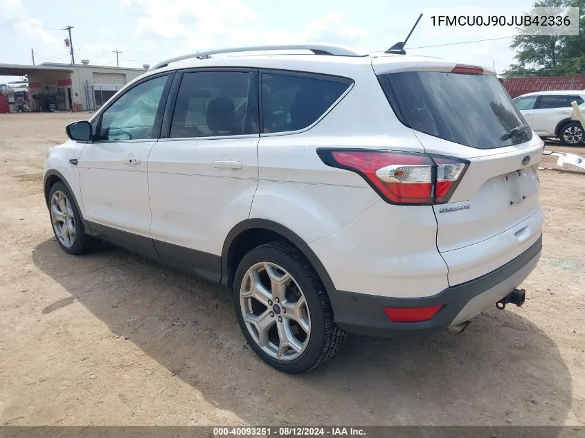 1FMCU0J90JUB42336 2018 Ford Escape Titanium